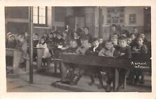 A School in France RPPC Photo Postcard picture