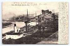 Postcard Tube Mills Docks Lorain Ohio c.1907 picture