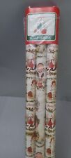 Vtg Holly Hobbie Gift Wrap Wrapping Paper Christmas Holiday 3 Rolls 37.5 sq ft picture