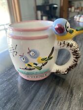 Vintage 1950’s Whistle For Your Milk child's cup by Ross Products Bird on Cup picture