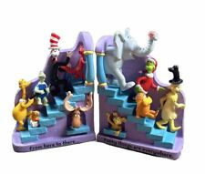 Hallmark Dr. Seuss Coll THE ENDS ~Sculpted Bookends Very Minor Break Ear See Pic picture