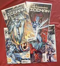 Astonishing Iceman #1-5 X-Men Comics 1,2,3,4,5 Complete Series NM FoX picture