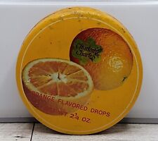 RARE Vintage Charlotte Charles Orange Flavored Drops Tin Chicago Marshall Fields picture