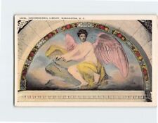 Postcard Emerson's Uriel by HO Walker Congressional Library Washington DC USA picture
