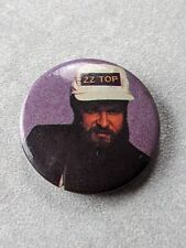 Vintage 80s ZZ Top Pin Badge Purchased Around 1986 picture