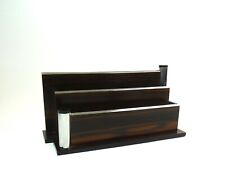 ART DECO MASTERPIECE AVANTGARDE ROSEWOOD LETTER HOLDER STAND BY EMILE RUHLMANN picture