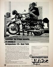 1968 Bridgestone 175 Dual Twin - Vintage Motorcycle Ad picture