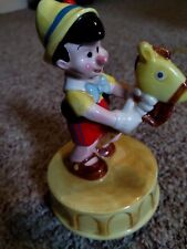 Schmid Pinocchio Walt Disney Company Musical Figure RARE picture