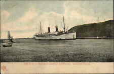 Durban South Africa RMS Walmer Castle Boats Ships c1900s-20s Postcard picture