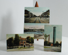 Lot of 4 Early 1900's Printed in Germany Unused INDIANA Postcards picture