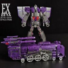 Transformation ZETA TOYS EX10 SPACETRON Three Changes Big Train Gift 22CM picture