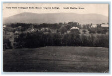 1925 View from Toboggan Slide Mount Holyoke College South Hadley MA Postcard picture