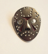 Jason Enamel Mask Pin Cool Halloween picture