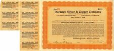 Durango Silver and Copper Co. - Mining Bond - Mining Bonds picture