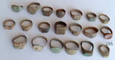 LOT OF 20  ANCIENT ROMAN TO MEDIEVAL BRONZE RINGS AUTHENTIC ANCIENT ARTIFACTS picture