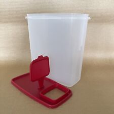 Tupperware Super Cereal Keeper Large 20 Cup Container #1588, Red Seal #1589 picture