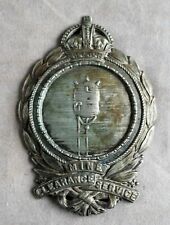 WWI British Badge Created for the Royal Mine Clearance Service 1919 picture