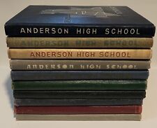 Vintage Anderson High Year Books Lot Of 10 Indiana picture