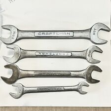 Vintage Craftsman 4 Pc Set Open End Wrench V Series Made In USA Pre-owned picture