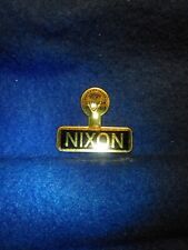 Vintage Historical Event 1968 Presidential Campaign Nixon Metal Lapel Pin Button picture