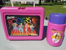 Vintage 1987 Barbie & The Rockers Lunch Box w/ Thermos by Mattel Made in USA picture