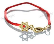 Jewish Lucky Charm Red String Bracelets Star of David Pendant Kabbalah holy GIFT picture
