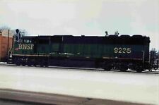 Train Photo - BNSF In Snow Railroad 4x6 #8073 picture