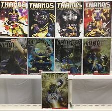 Marvel Comics Thanos A God Up There Listening 1-4 / Thanos Rising 1-5 Complete picture