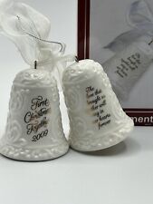 Our First Christmas Ornament 2009 White Bells American Greetings picture