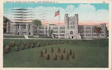 Postcard Isaac E Young High School New Rochelle NY picture
