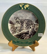 50% OFF Charles Frace' signed “Snow Leopard” Plate 84-B10-80.2 picture