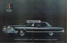 1965 Oldsmobile Olds Ninety-Eight LS 98  Automobile Car Centerfold Vintage Ad  picture