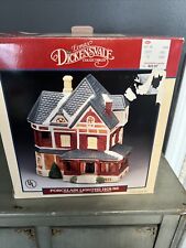 Vintage 1994 Lemax (dickensvale)lighted Porcelain House New In Box picture