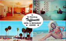 Vintage C. 1950's Toffenetti Hotel Restaurant Lounge St. Petersburg FL Postcard picture