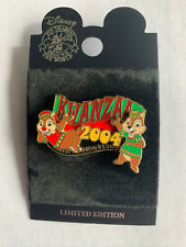 Disney DLR Disneyland Resort Kwanzaa Holiday 2004 (Chip & Dale) Pin LE 1500 NEW picture