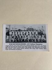 Kokomo Highlanders Indiana IN Champions 1971 Baseball Team Picture picture