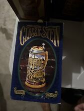 1990 BUDWEISER CLASSIC EDITION BEER STEIN BRAND NEW IN BOX picture