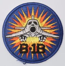 USAF B-1B AIRCRAFT MILITARY PATCH picture