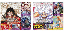 ONE PIECE CARD GAME 1st 2nd ANNIVERSARY COMPLETE GUIDE Book Set w/ Promo Cards picture