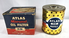 1952 - 1957 Ford Atlas Supply Co F-12 Automotive Oil Filter - NOS picture