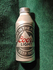 Coors Light, MT Aluminum Bottle, Born in the Rockies,16 Ounce, Dated 2015 picture