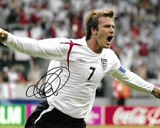 David Beckham autograph - signed photo picture