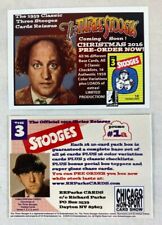 CHEAP PROMO CARD: THE THREE STOOGES (1959 REISSUE) 2016 RRParks #1a CHICAGO SHOW picture