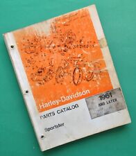 1961 - 1976 Harley Davidson Parts Catalog Manual Book XL XLH XLCH Sportster picture