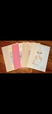 Buy 2 Get 1 Free Precious Moments-Greeting Cards Vintage Unused New Lot OF 4 picture