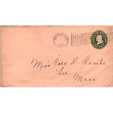 1911 Boston to Miss Cora K. Rambo Lee MA Postal Cover Envelope TG7-PC2 picture