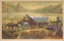 Buena Park, CALIFORNIA - Covered Wagon Diorama - Ghost Town ©1946 picture