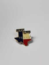 Howdy From Texas Souvenir Lapel Pin picture