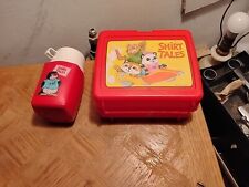 Thermos Brand Plastic Childs Lunch Box . Shirt Tales Logo Picture picture