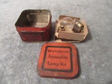 Westinghouse Automobile lamp kit TIN 3 bulbs vintage Mazda lamps picture